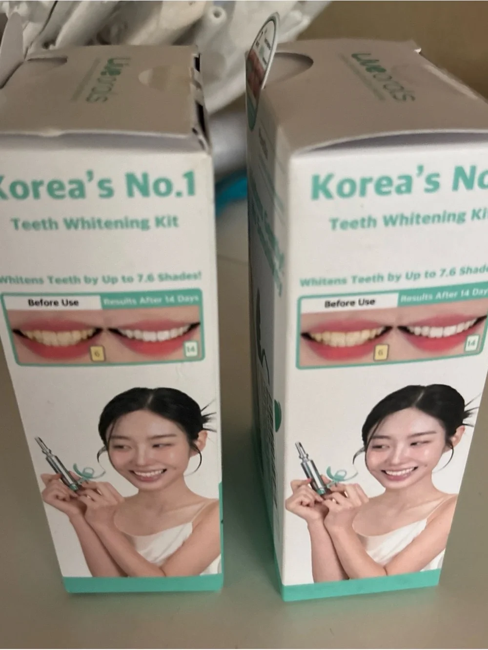 2x Live Orals PureDia Teeth Whitening Kit - Gel & Mouthpiece Set, Hydrogen...